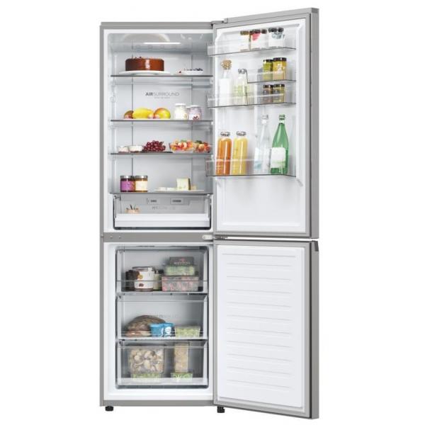 FRIGORIFERI COMBINATI Haier HDPW3618DNPK(IT) NoFrost L60 H185 LT352 INOX Cl D