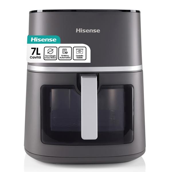 Cottura Hisense FRIGGITRICE 1800W 7L NERA CON FINES HAF1900D