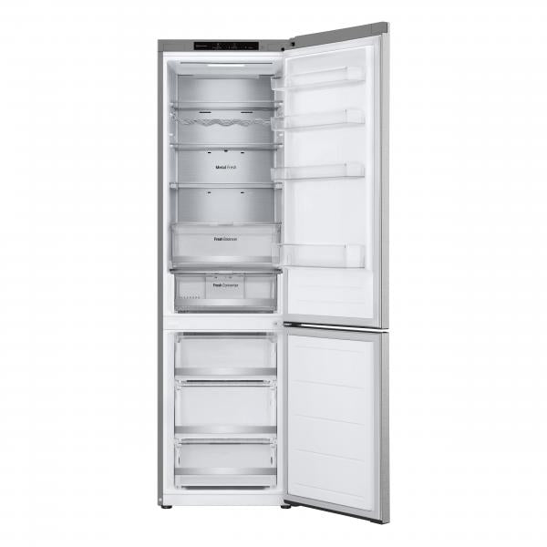 COMBINATI Lg Frigo Combinato 2mt Cl B silver Metal Fresh