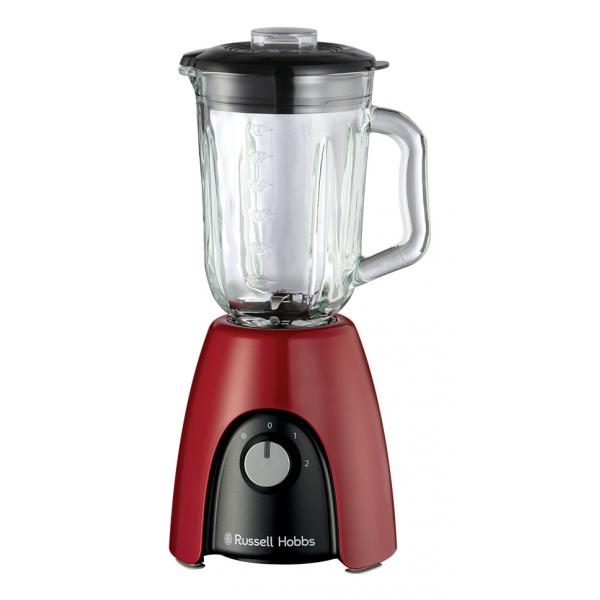PREPARAZIONE CIBO Russell_b FRULLATORE VETRO 1,5 LT 650 W 2 VEL. PULSE ROSSO
