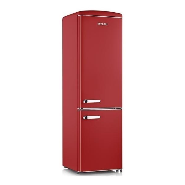 Frigoriferi Severin COMBI RETRO' D 181CM ROSSA 8917