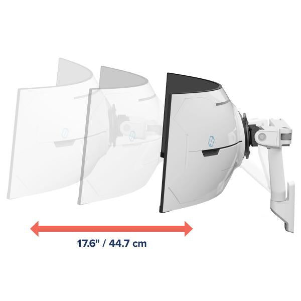 SUPPORTI TV/MONITOR Ergotron HX ARM HEAVY DUTY PIVOT WALL BWT 45-694-216