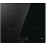 PIANI INDUZIONE Hisense Piano induzione 60cm - Nero - 4 zone Connect Zone