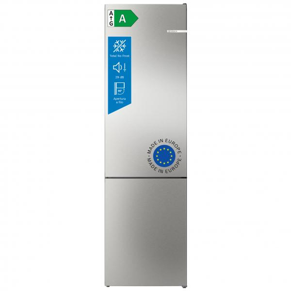 Frigoriferi Bosch COMBI 203X60 A-10 TNF ACCIAIO KGN392I1F