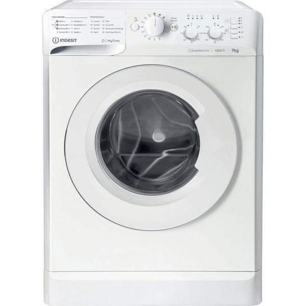 Lavatrici Indesit LAV STD 7KG A 1200RPM WHITE INVERTE MTWC71296WIT