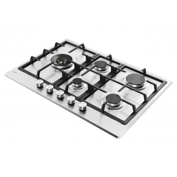 PIANI COTTURA GAS Candy CHG7WL4WTX Piano cottura gas 5 fuochi cm 75 Inox