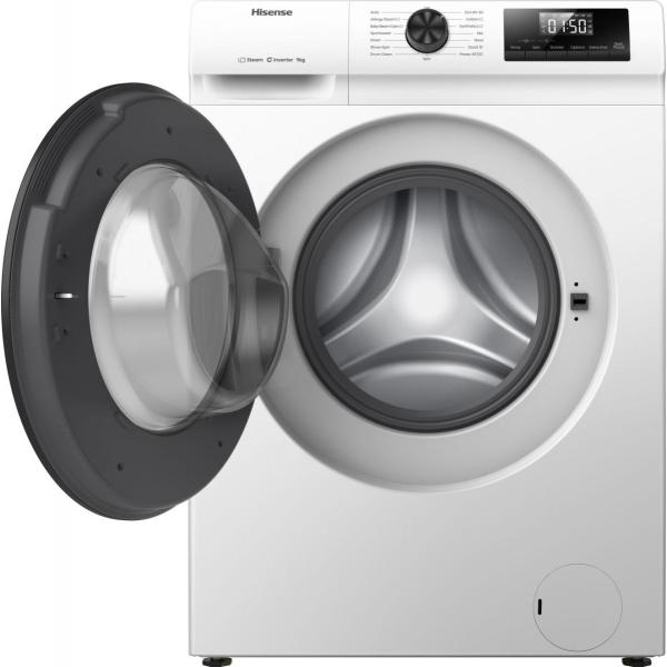 LAVATRICE Hisense Lavatrice 9 Kg, 1400 rpm Classe A, Vapore Disp.LED