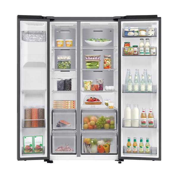 Frigoriferi Samsung CL E INOX CON DRIKN E ALL IDR.