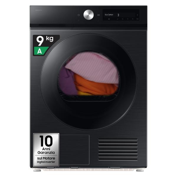 Asciugatrici Samsung DRYER BESPOKE AI 9KG A+++ BLACK DV90DB7845GBU3