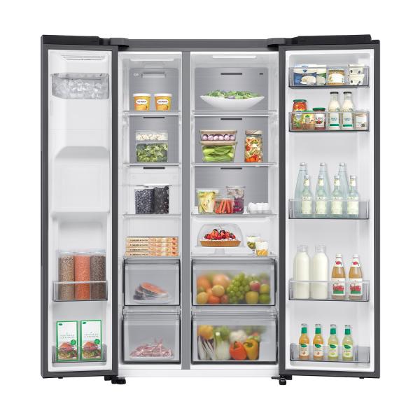 Samsung SIDE BY SIDE TNF 640lt H178 DISP. ACQUA/GHIA. METAL INOX (NEL) D SAMSUNG SMRS70F64KDT