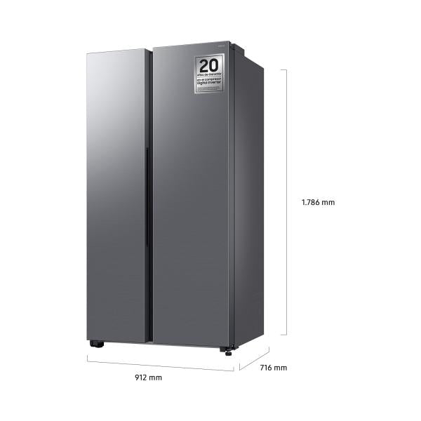 Samsung SIDE BY SIDE TNF 659lt H178 METAL INOX (NEL) E SAMSUNG SMRS70F65QET
