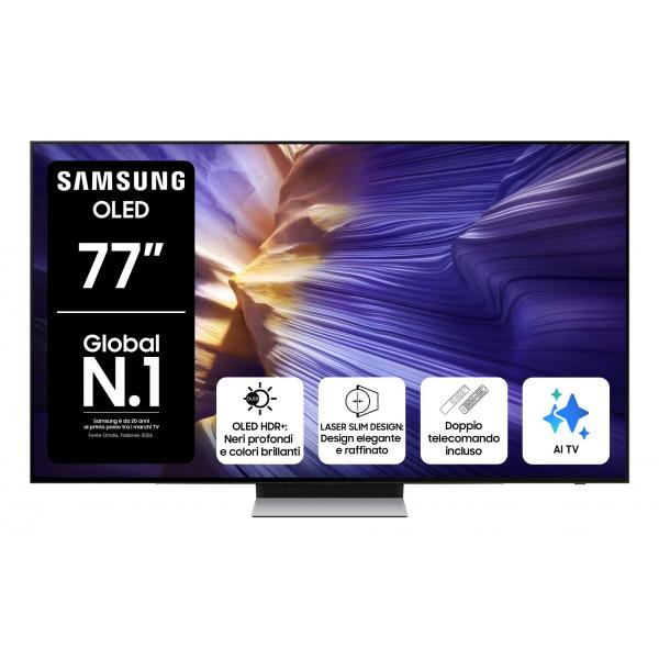 TV e Hotel TV Samsung TV 77 POLL OLED QE77S90FAEXZT