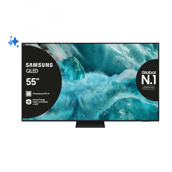 QLED UHD Samsung QE55Q7F5AUXZT TV QLED 4K 55 SMART TV BLACK