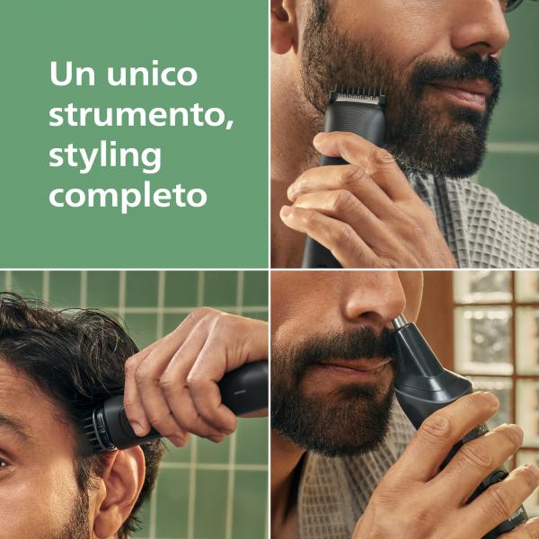 CURA DELLA PERSONA Philips_b GROOMING KIT VISO/CAPELLI RIF. NASO E ORECCHIE