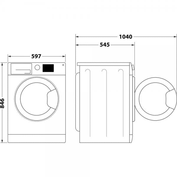Asciugatrici Hotpoint ASC HPTS74DBSIT SLIM 7KG C PET INV 869991731030