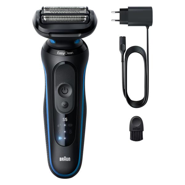 CURA DELLA PERSONA Braun_b 52-B1000S RASOIO EL. TESTINA 3 ELEMENTI AUTOSENSE