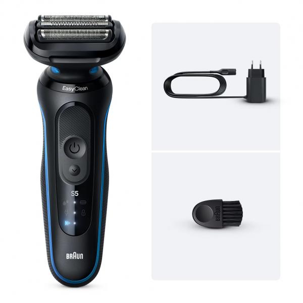 CURA DELLA PERSONA Braun_b 52-B1000S RASOIO EL. TESTINA 3 ELEMENTI AUTOSENSE