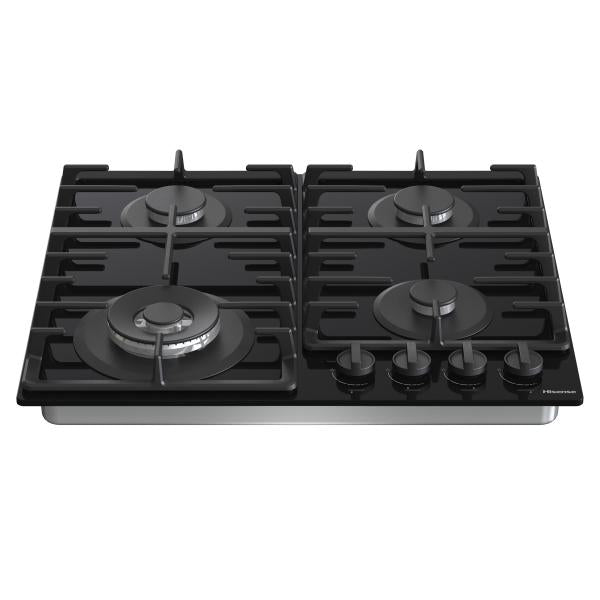 PIANI COTTURA GAS Hisense PIANO A GAS 60CM 4 ZONE VETRO NERO
