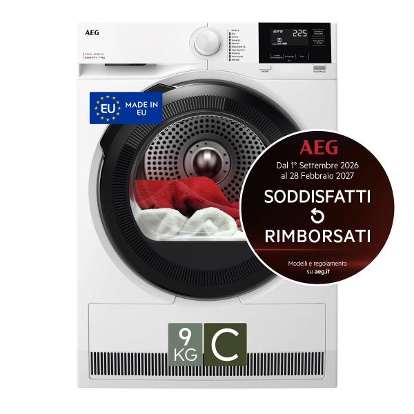ASCIUGATRICI Aeg ASCIUGATRICE 9kg C serie 7000 SensiDry