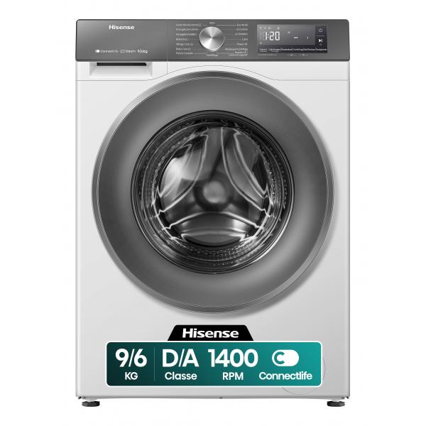 Lavasciuga Hisense LAVASC 9/6KG CL LAV A CL ASC D WD3S9043BW7