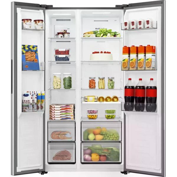 Frigoriferi Hisense SBS INOX CL.E 544L DISPLAY RS3P558NEIE