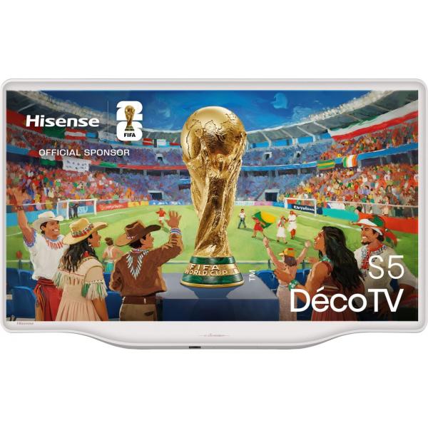 TV e Hotel TV Hisense 32 S5Q DECO BIANCO FHD QLED VIDAA 32S5Q