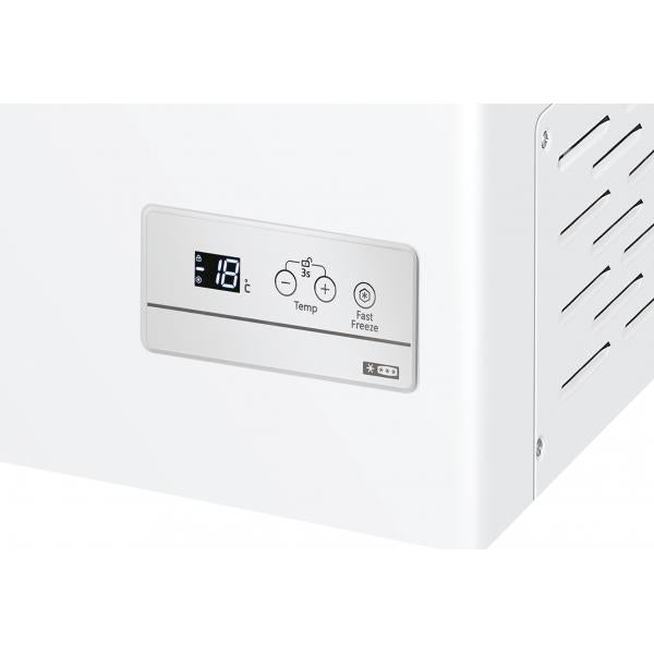 CONGELATORI ORIZZONTALI Haier HCE200EFR CONGELATORE ORIZZ. 196LT CL. E BIANCO