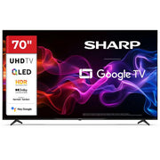 TV e Hotel TV Sharp 70 UHD 4K QDOT GOOGLE TV FRAMELESS 70HP5265E