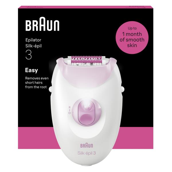 CURA DELLA PERSONA Braun_b EPILATORE RICARICABILE WET DRY 20 PIN. SMART LIGHT