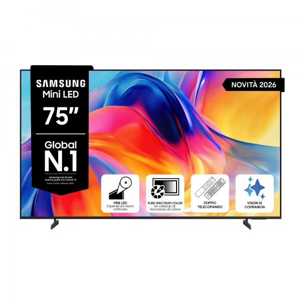 TV e Hotel TV Samsung TV 75 MINI LED 4K UE75M70HAUXZT