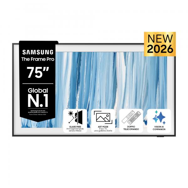 TV e Hotel TV Samsung TV 75 THE FRAME 4K QE75LS03HWUXZT