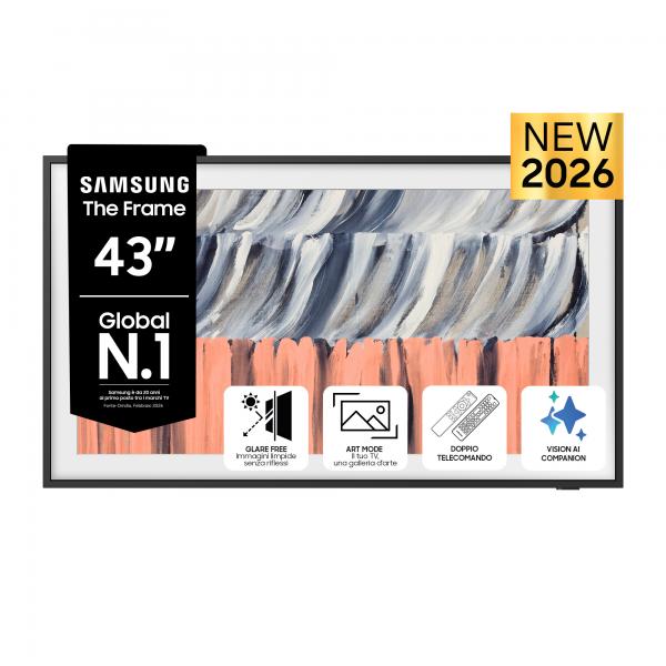 TV e Hotel TV Samsung TV 43 POLL THE FRAME QE43LS03HEUXZT