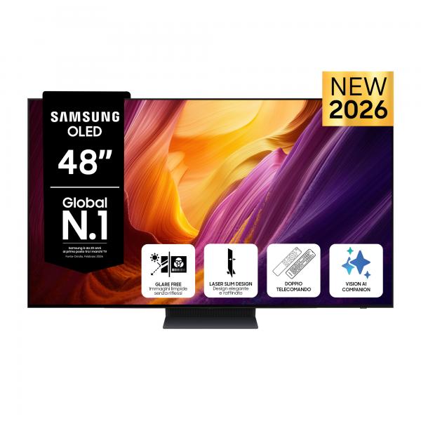 TV e Hotel TV Samsung TV 48 OLED 4K QE48S95HAEXZT