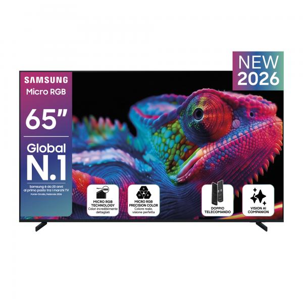TV e Hotel TV Samsung TV 65 MICRO RGB 4K MRE65R85HAUXZT