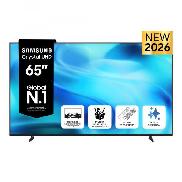 TV e Hotel TV Samsung TV 65 CRYSTAL UHD UE65U8000HUXZT