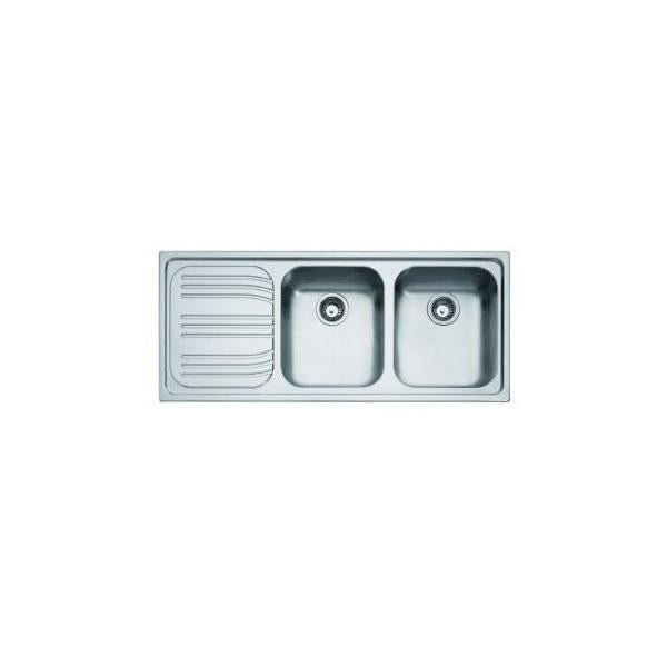 Franke & LAV. INOX 1160x500 2V+SC SX RADAR SCATOLA 101.0053.247 FRANKE FKRRX621SX