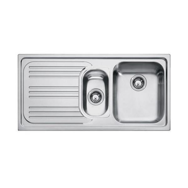 Franke & LAV. INOX 1000x500 1V+V+ SC SX RADAR 101.0053.245 + SCATOLA FRANKE FKRRX651SX