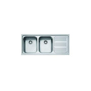 Franke LAV. INOX 1160x500 2V+SC DX RADAR 85862962 101.0053.246 +SCAT FK FKRRX621DX