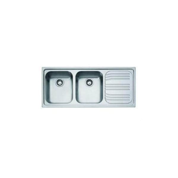 Franke LAV. INOX 1160x500 2V+SC DX RADAR 85862962 101.0053.246 +SCAT FK FKRRX621DX