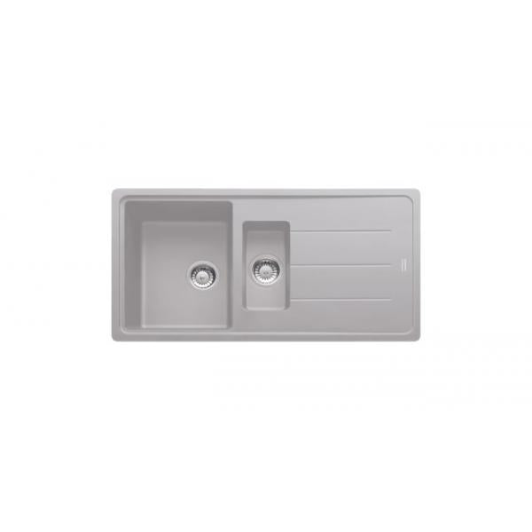 Franke LAVELLO 970X500 1V+V+SC ALLUMINIO 9899898 FRANKE 114.0276.135 FKBFG651ALU