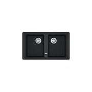 Franke &LAVELLO 860X500 2V NERO 9899985 FRANKE 114.0276.140 FKBFG620BK
