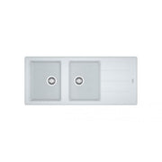 Franke &LAVELLO 1160X500 2V+SC BIANCO 9899995 114.0276.593 FRANKE FKBFG621WH