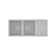 Franke &LAVELLO 1160X500 2V+SC ALLUMINIO 9899994 FRANKE 114.0276.592 FKBFG621ALU