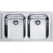 Franke LAV.86X50 2V INOX LOGICA-LINE +SCATOLA 8586386 FRANKE 101.0153.292 FKLLXS620-L