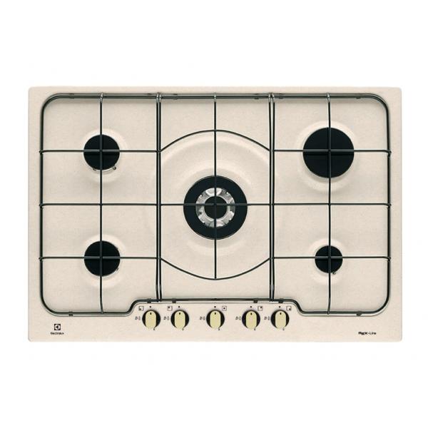 Piani Cottura Electrolux PIANO GAS RGG7253OON 75CM 5F SABBIA