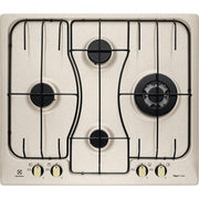 PIANI COTTURA Electrolux Piano Cottura RGG6243LON a Gas 4 Fuochi Gas Colore Terra Bronzo Serie Soft Dimensioni (LxP) 60 x 51 cm