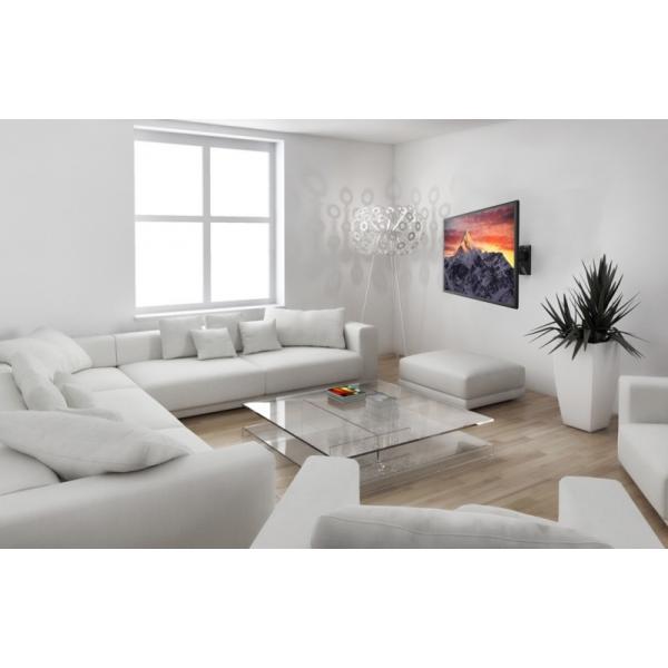 SUPPORTI TV/MONITOR Sopar FLEXO 40-200 ALU BLACK