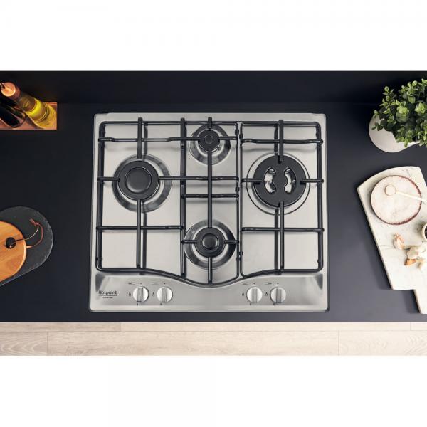 Piani Cottura Hotpoint PIANO PCN642T/IX/HAR GAS 4FUOCHI TC