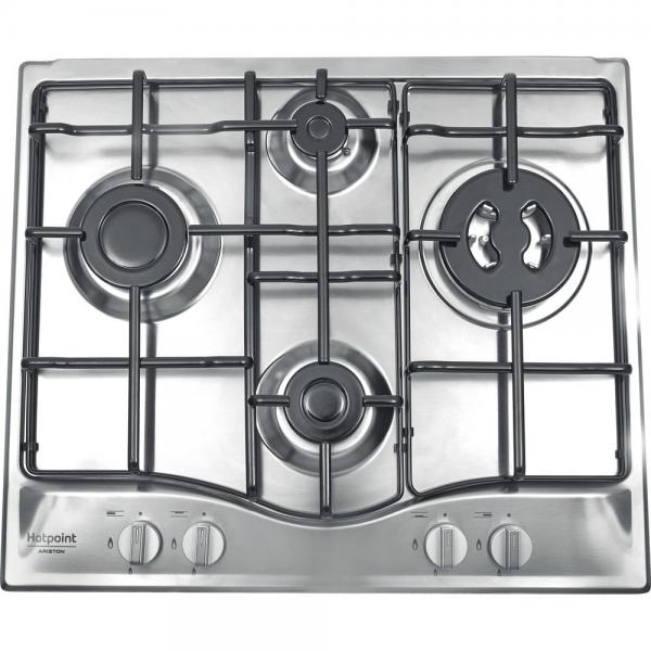 Piani Cottura Hotpoint PIANO PCN642T/IX/HAR GAS 4FUOCHI TC PCN642T/IX/HAR