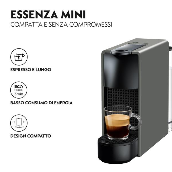 PREPARAZIONE CIBO Krups_b MACCHINA CAFFE NESPRESSO ESSENZA MINI INTENSE